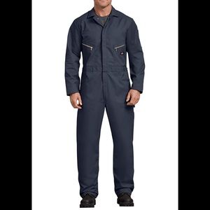 NEW DICKIES MENS medium NAVY COVERALLS